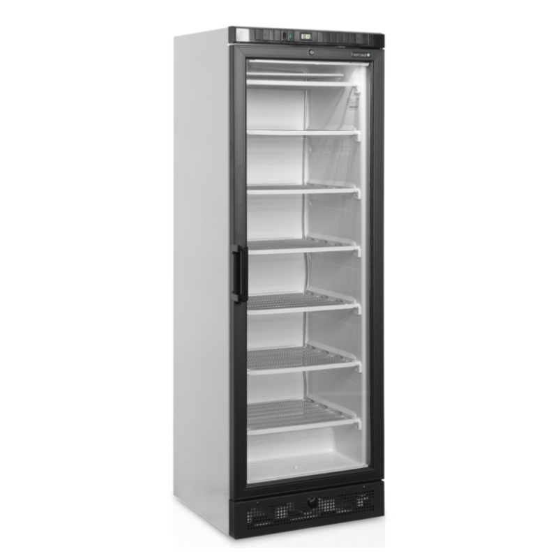 Statische Gefriertruhe mit Glastür - Weiß - 270 L | TEFCOLD UFSC371G Statische Gefriertruhe mit Glastür - Weiß - 270 L | TEFCOLD UFSC371G