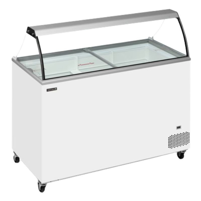 Gefriertruhe mit gebogenem Glas - 350 L | Marke TEFCOLD Gefriertruhe mit gebogenem Glas - 350 L | Marke TEFCOLD