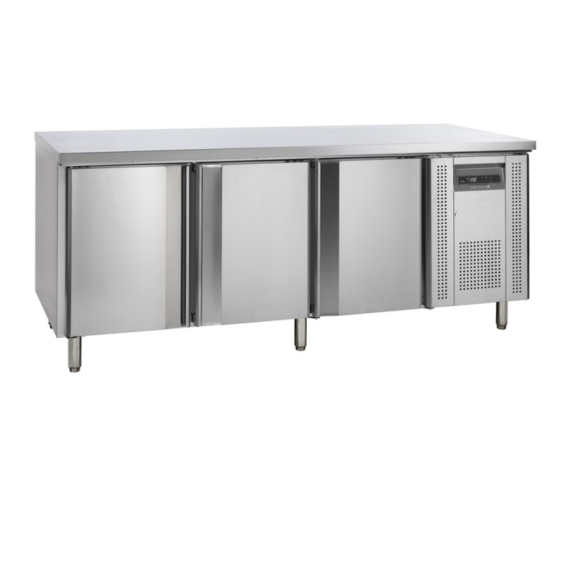 Edelstahl-Konditortheke 3 Türen - 565 L | TEFCOLD BK310 | Qualität und Leistung Edelstahl-Konditortheke 3 Türen - 565 L | TEFCOLD BK310 | Qualität und Leistung