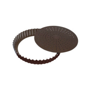 Antihaftbeschichtete perforierte geriffelte Tortenform ⌀ 220 mm