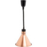 Kegelförmige Heizlampe Bronze - Combisteel: Leistung 250W.