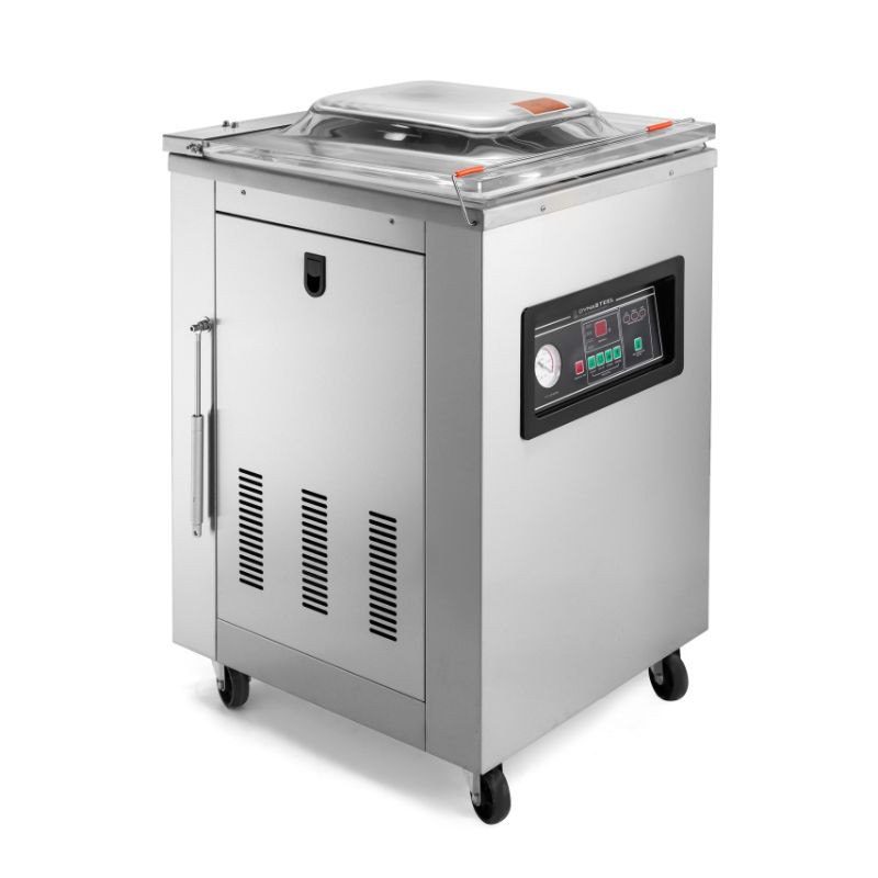 Schwerlast-Kammer-Vakuummaschine auf Rollen - 500 mm - Dynasteel Schwerlast-Kammer-Vakuummaschine auf Rollen - 500 mm - Dynasteel
