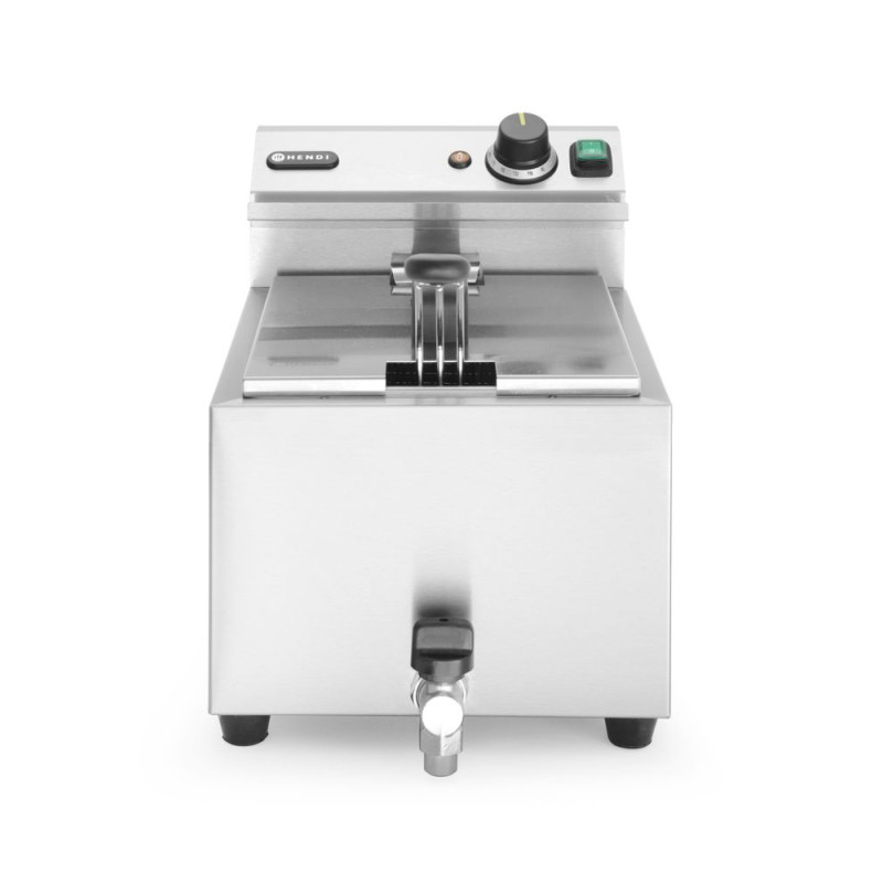Friteuse Profi Line avec Robinet de Vidange - 8 L Friteuse Profi Line avec Robinet de Vidange - 8 L