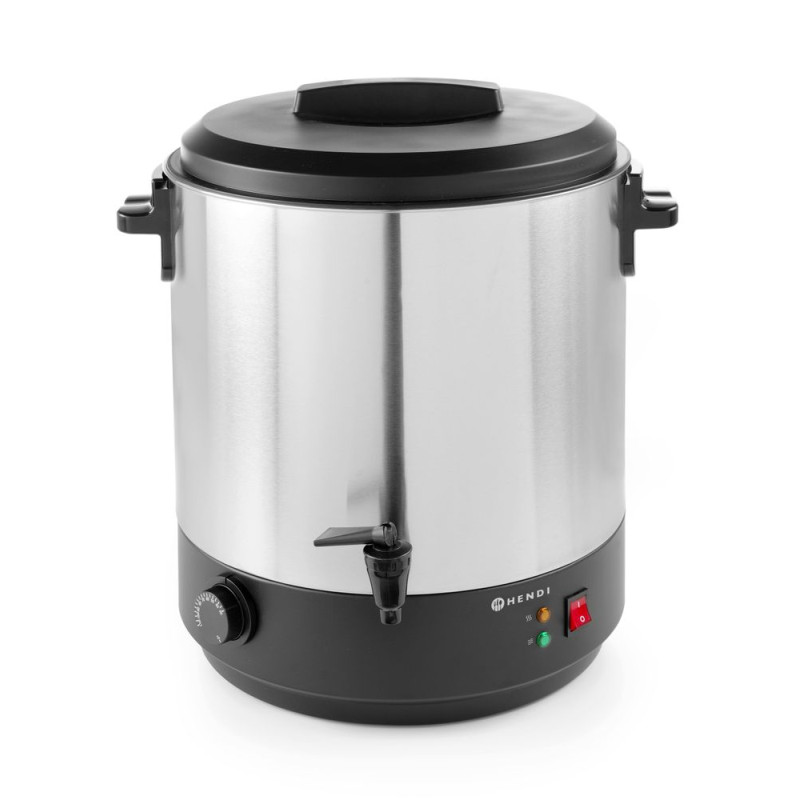 Stainless Steel Hot Beverage Dispenser - 28 L Stainless Steel Hot Beverage Dispenser - 28 L