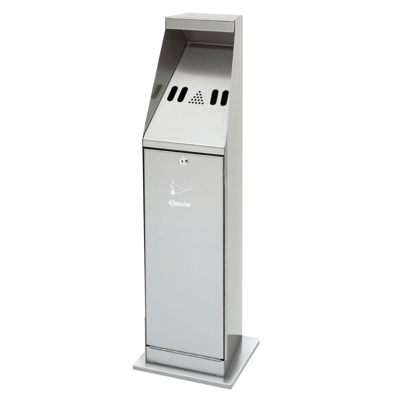 Aschenbecher auf Säule - Silber Aschenbecher auf Säule - Silber