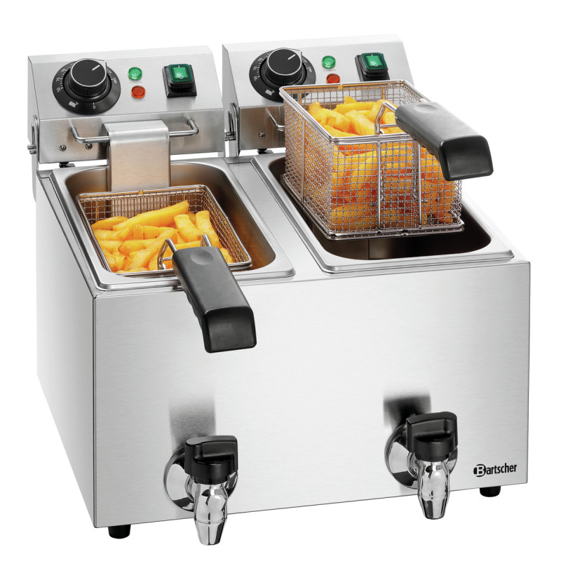 Fritteuse SNACK II Plus Bartscher: Schnelles und präzises Kochen Fritteuse SNACK II Plus Bartscher: Schnelles und präzises Kochen