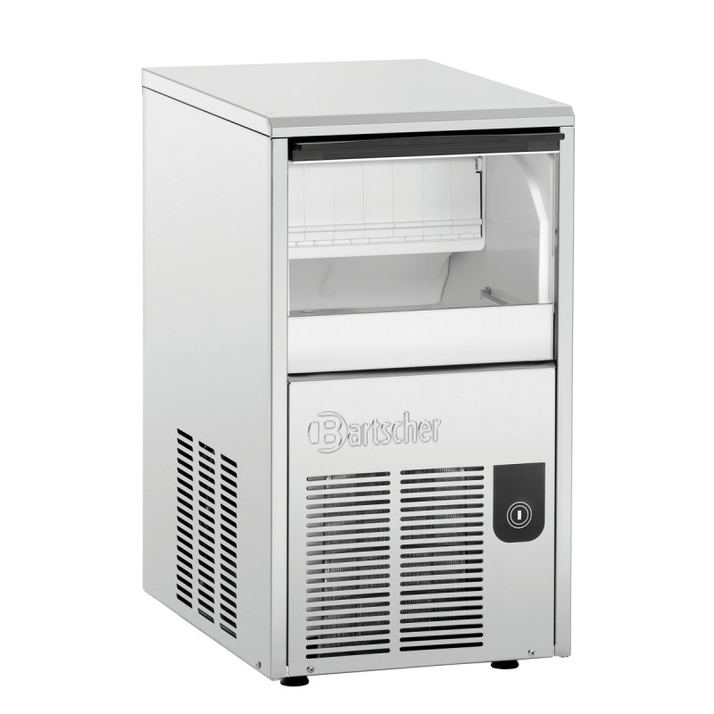 Professionelle Eiswürfelmaschine B 28 Plus Bartscher - Produktion 2824 kg/Tag, verzinkter Stahl Professionelle Eiswürfelmaschine B 28 Plus Bartscher - Produktion 2824 kg/Tag, verzinkter Stahl