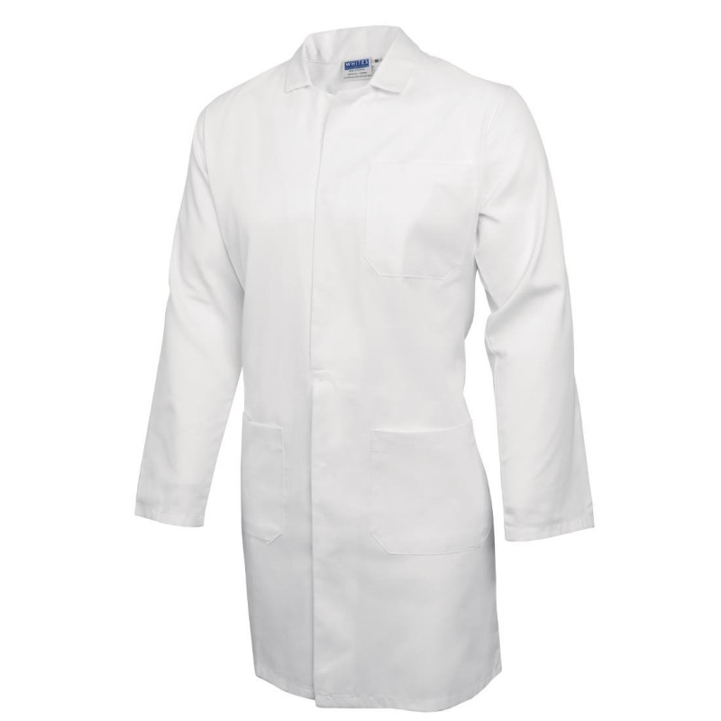 Bluse Mixte Weiß - Größe L - Whites Chefs Bekleidung - Fourniresto Bluse Mixte Weiß - Größe L - Whites Chefs Bekleidung - Fourniresto