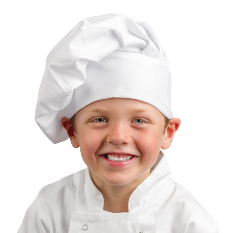 Kochmütze Weiß Kinder - Einheitsgröße - Whites Chefs Clothing - Fourniresto Kochmütze Weiß Kinder - Einheitsgröße - Whites Chefs Clothing - Fourniresto