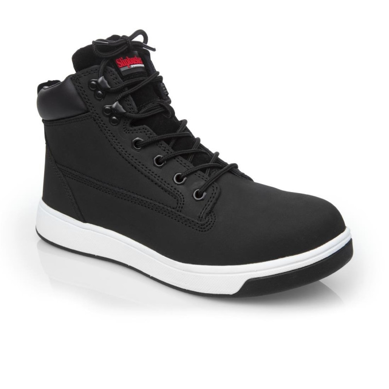 Sicherheitsschuhe aus Leder mit hohem Schaft - Größe 46 - Slipbuster Footwear - Fourniresto Sicherheitsschuhe aus Leder mit hohem Schaft - Größe 46 - Slipbuster Footwear - Fourniresto