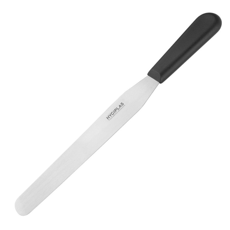 Messer Spatel mit gerader Klinge aus Edelstahl 255 mm - Hygiplas - Fourniresto Messer Spatel mit gerader Klinge aus Edelstahl 255 mm - Hygiplas - Fourniresto