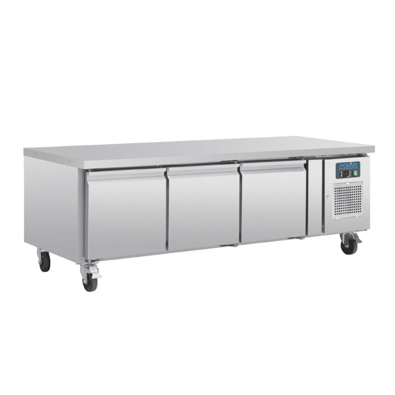 Unterbau-Kühlschrank GN 1/1 Serie U 3 Türen 317L - Polar - Fourniresto Unterbau-Kühlschrank GN 1/1 Serie U 3 Türen 317L - Polar - Fourniresto
