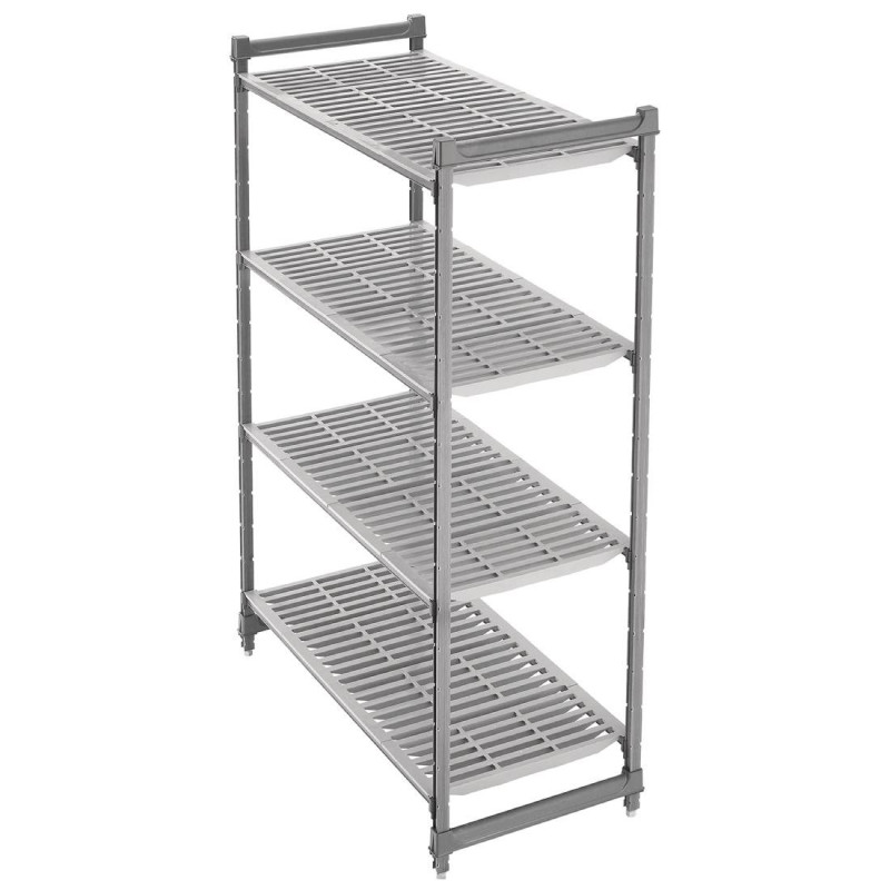Einheit mit 4 Regalen mit Gitterböden - B 1530 x T 460mm - Cambro Einheit mit 4 Regalen mit Gitterböden - B 1530 x T 460mm - Cambro