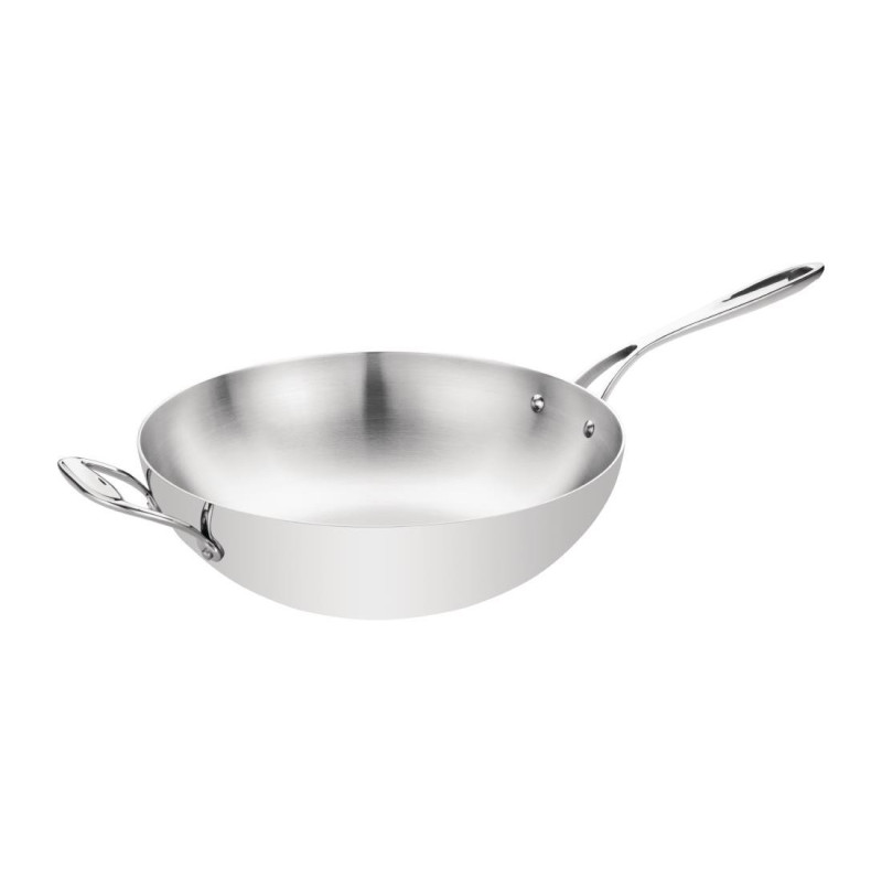 Wok mit dreifachem Boden - Vogue - Fourniresto Wok mit dreifachem Boden - Vogue - Fourniresto