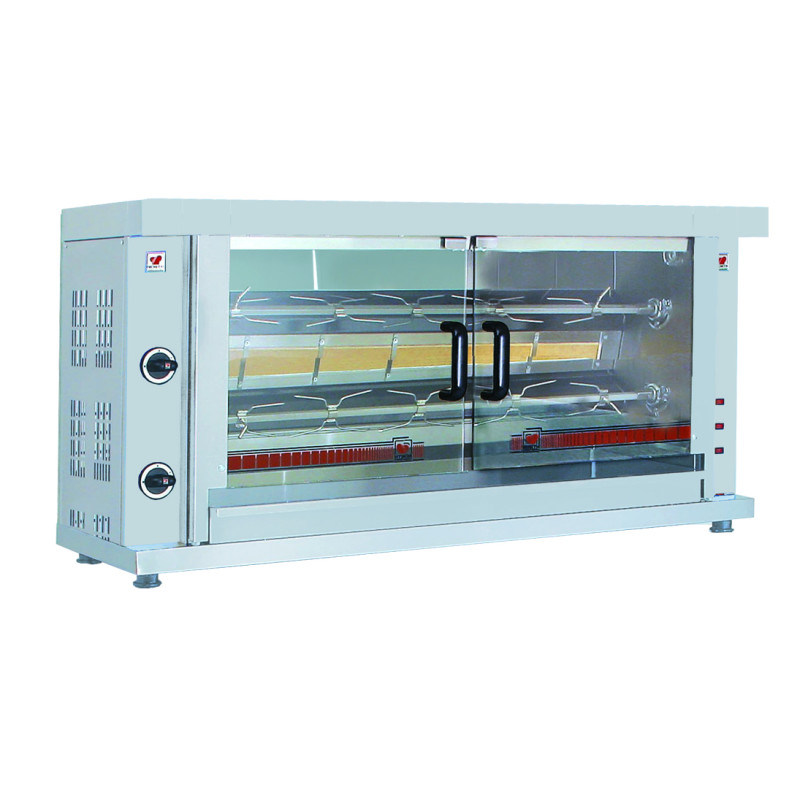 Gas Rotisserie - 2 Spits - CombiSteel Gas Rotisserie - 2 Spits - CombiSteel