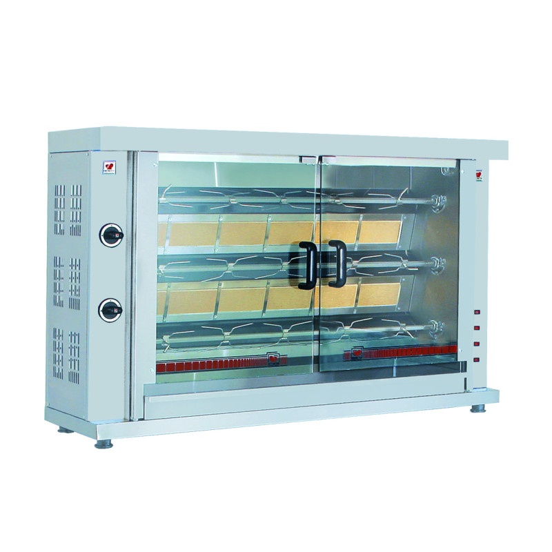 Gas Rotisserie - 3 Spits - CombiSteel Gas Rotisserie - 3 Spits - CombiSteel
