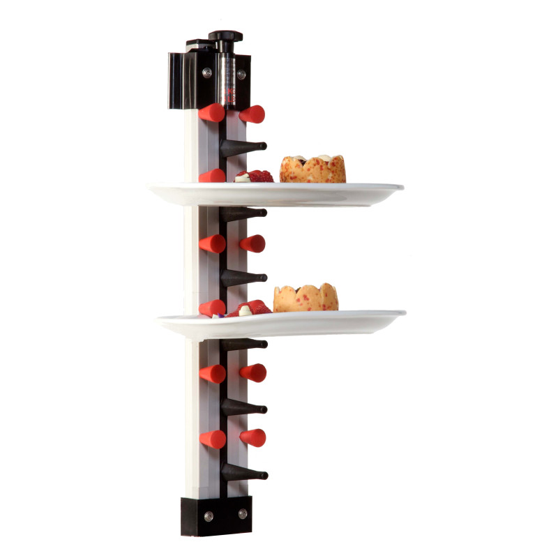 Wall Plate Rack - 6 Levels - CombiSteel Wall Plate Rack - 6 Levels - CombiSteel