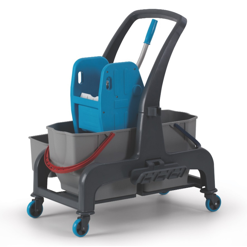 Washing Bucket with Wringer Procart Jet 721S - CombiSteel Washing Bucket with Wringer Procart Jet 721S - CombiSteel