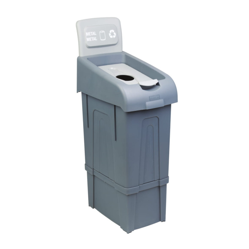 Poubelle de Tri 80 L - Métal - CombiSteel Poubelle de Tri 80 L - Métal - CombiSteel