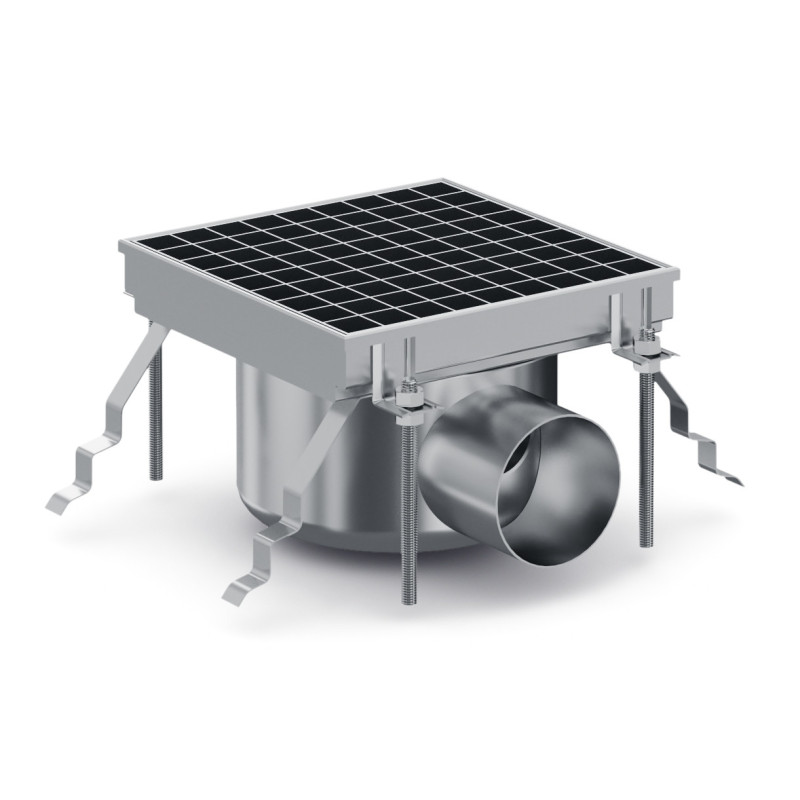 Caniveau de Sol - 200 x 200 mm - CombiSteel Caniveau de Sol - 200 x 200 mm - CombiSteel