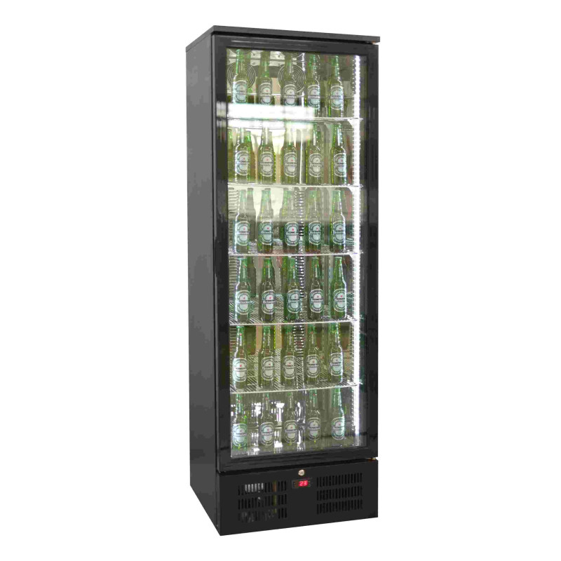 Black High Refrigerated Back Bar - 293 L - CombiSteel Black High Refrigerated Back Bar - 293 L - CombiSteel