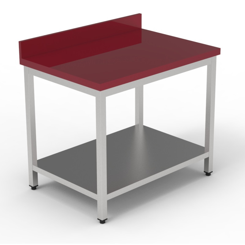 Table de Découpe avec Etagère Démontable - 1600 x 700 - CombiSteel Table de Découpe avec Etagère Démontable - 1600 x 700 - CombiSteel