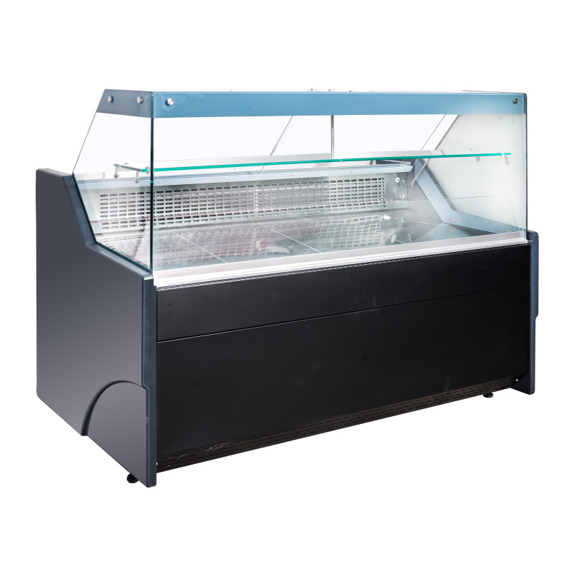 Refrigerated display case Wesley 2.0 Black 158 L - CombiSteel Refrigerated display case Wesley 2.0 Black 158 L - CombiSteel