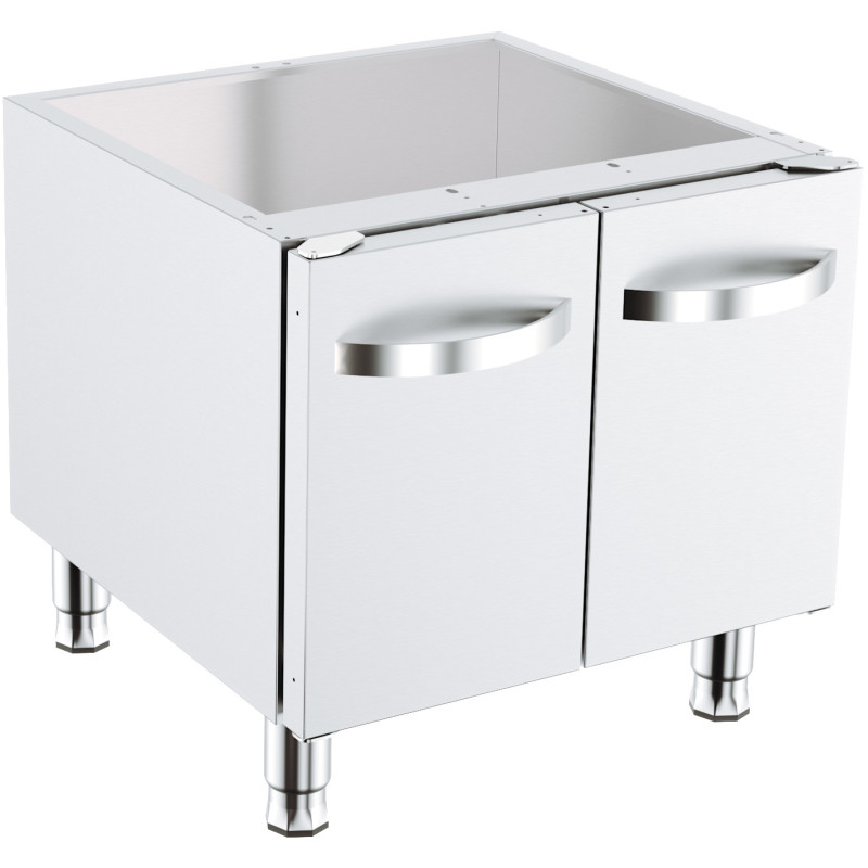 Sockel mit 2 Türen Combisteel | Robust und praktisch - 600x600 mm Sockel mit 2 Türen Combisteel | Robust und praktisch - 600x600 mm