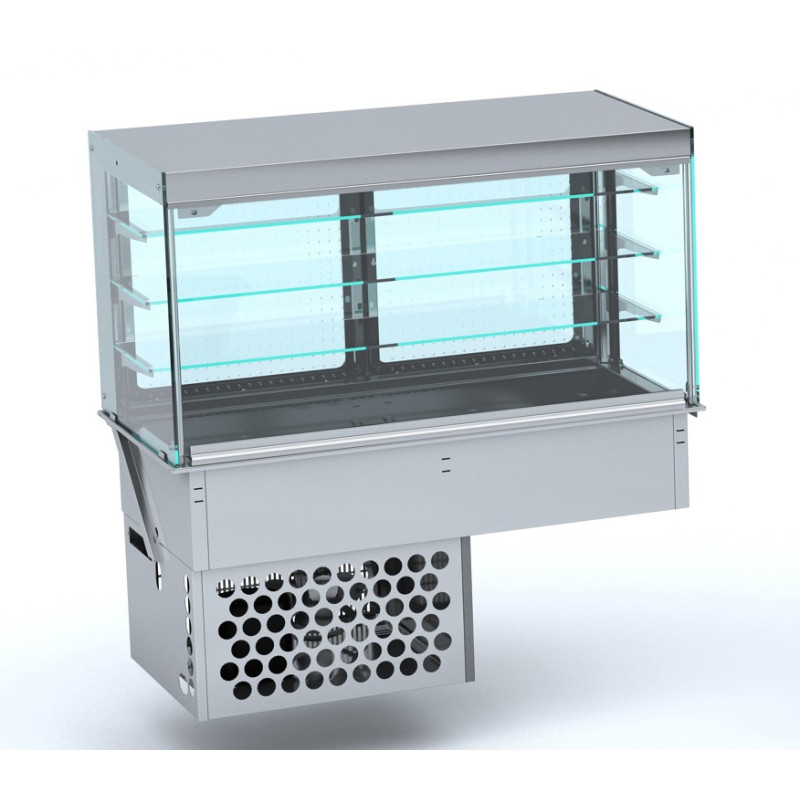 Drop-In Wall Refrigerated Display Case | CombiSteel. Drop-In Wall Refrigerated Display Case | CombiSteel.