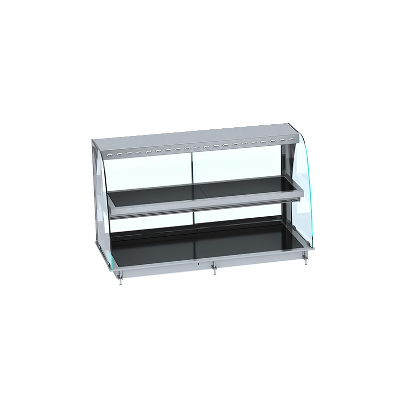 Drop-In Heated Display Case Vitroceramic Plate - Black Cooking Equipment Drop-In Heated Display Case Vitroceramic Plate - Black Cooking Equipment