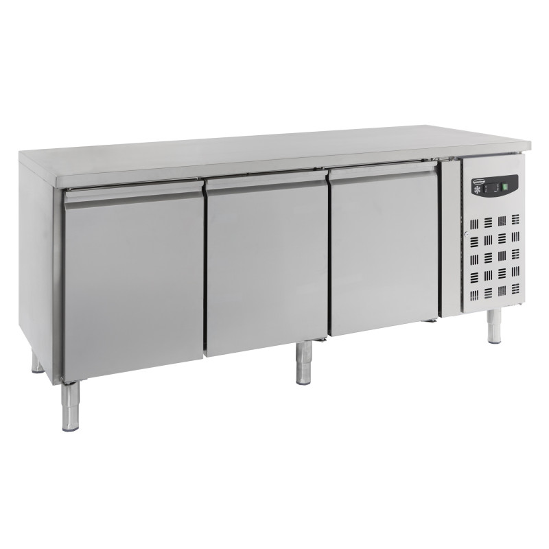 Positive Kühltisch 600 x 400 mit 3 Türen - 635 L Combisteel Positive Kühltisch 600 x 400 mit 3 Türen - 635 L Combisteel
