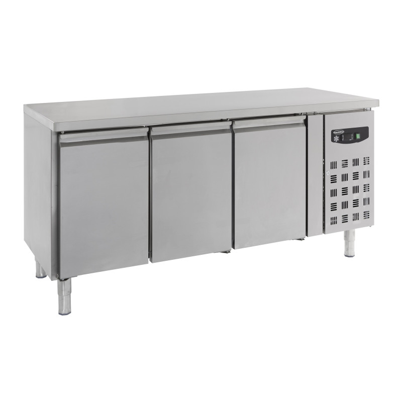 Table Réfrigérée Positive 3 Portes 417 L - CombiSteel - GN 1/1 Table Réfrigérée Positive 3 Portes 417 L - CombiSteel - GN 1/1