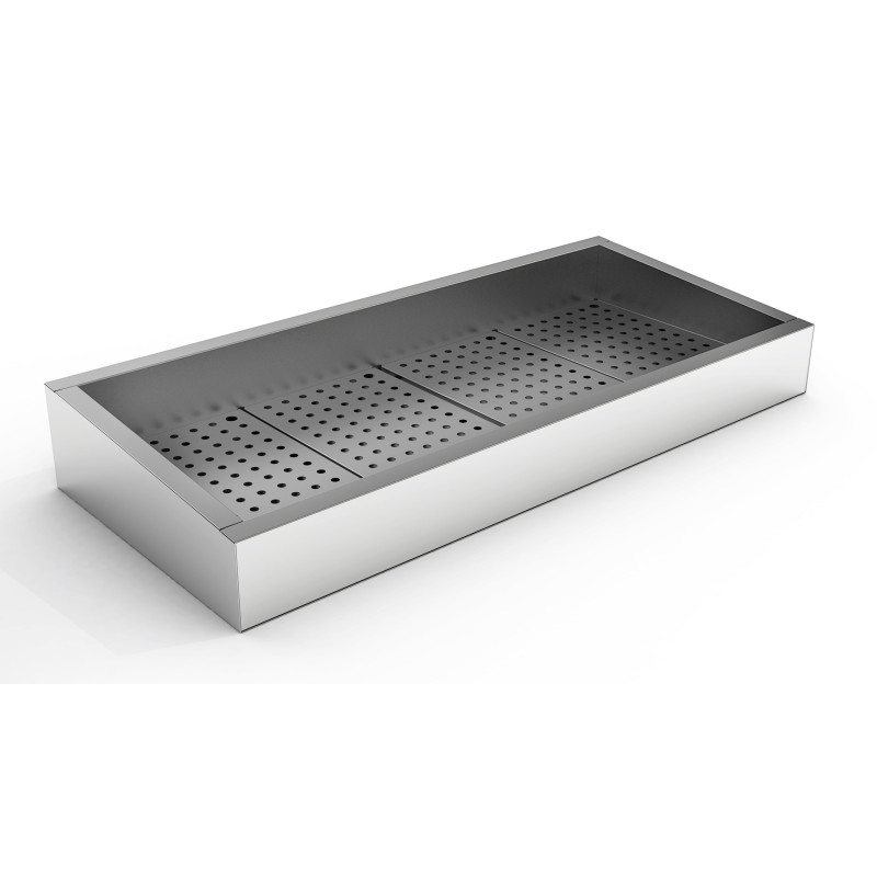 Eiswürfelbehälter Drop-In - Seitenablauf CombiSteel Eiswürfelbehälter Drop-In - Seitenablauf CombiSteel