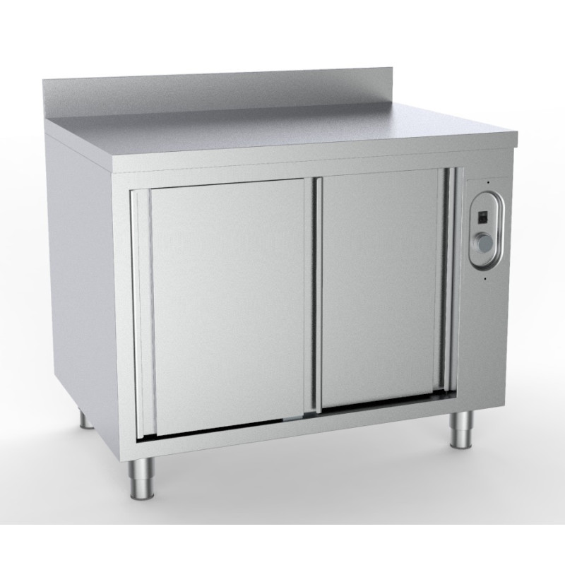 Stainless Steel Warming Cabinet - 2 Doors, 1800x700mm, CombiSteel Stainless Steel Warming Cabinet - 2 Doors, 1800x700mm, CombiSteel
