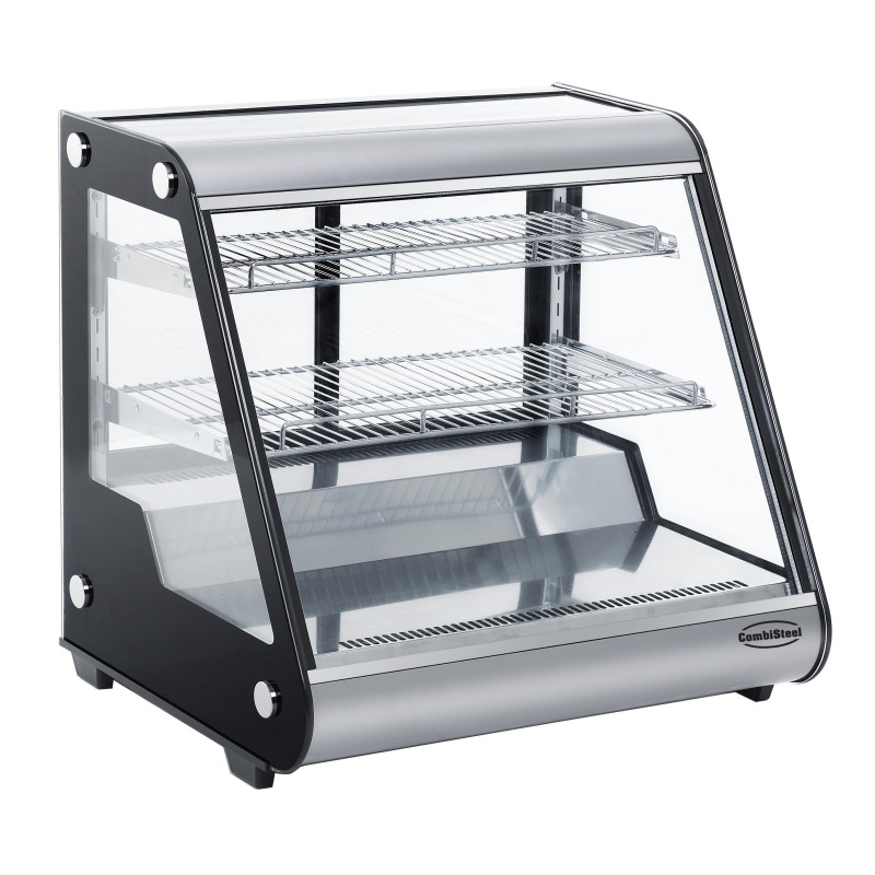 Kühlvitrine zum Aufstellen 130 L - CombiSteel | Umluftkühlung & LED Kühlvitrine zum Aufstellen 130 L - CombiSteel | Umluftkühlung & LED