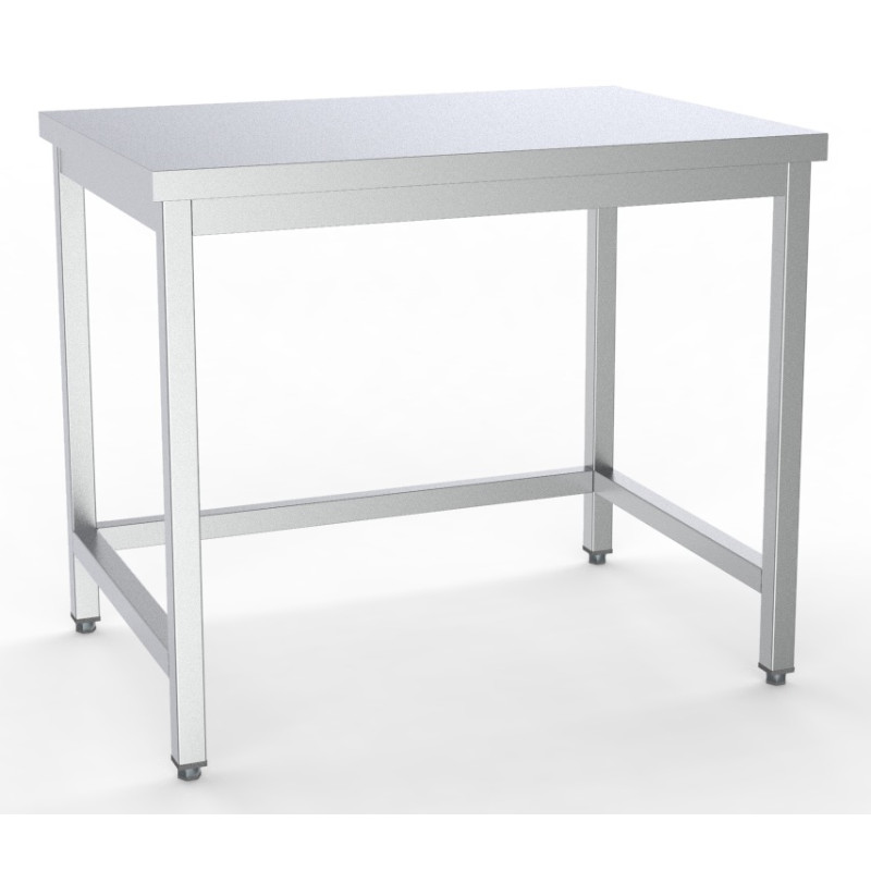 Edelstahltisch 800x600 mm - Robust und ergonomisch Edelstahltisch 800x600 mm - Robust und ergonomisch
