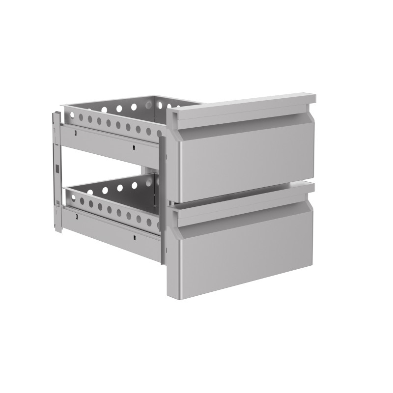 Block 2 Drawers Refrigerated Table - Professional Storage Solution Block 2 Drawers Refrigerated Table - Professional Storage Solution