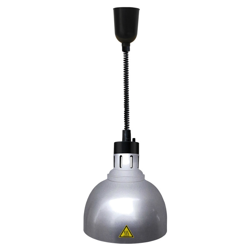 Lampe Chauffante Ronde Argent - CombiSteel - Équipement Horeca Lampe Chauffante Ronde Argent - CombiSteel - Équipement Horeca