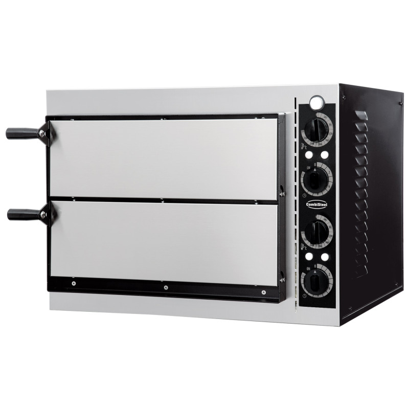 Double Chamber Pizza Oven - Power 2400W - CombiSteel Double Chamber Pizza Oven - Power 2400W - CombiSteel