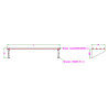 Stainless steel barred wall shelf - Combisteel - Professional kitchen