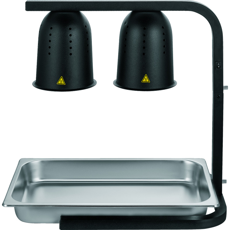 Pommes Frites Wärmer mit 2 Lampen - CombiSteel | Professionelle Warmhaltung Pommes Frites Wärmer mit 2 Lampen - CombiSteel | Professionelle Warmhaltung