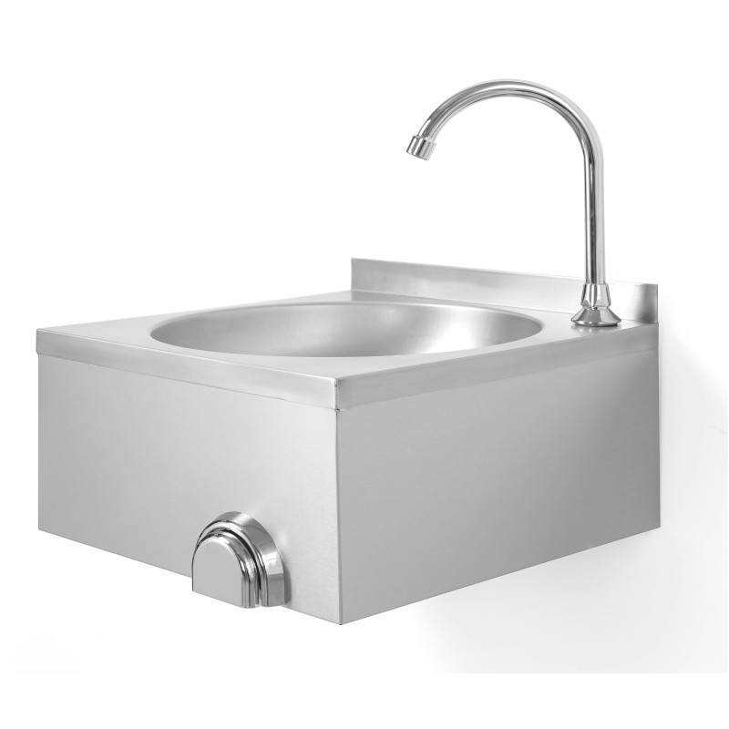 Hands-Free Washbasin Combisteel in Stainless Steel AISI 304 Hands-Free Washbasin Combisteel in Stainless Steel AISI 304