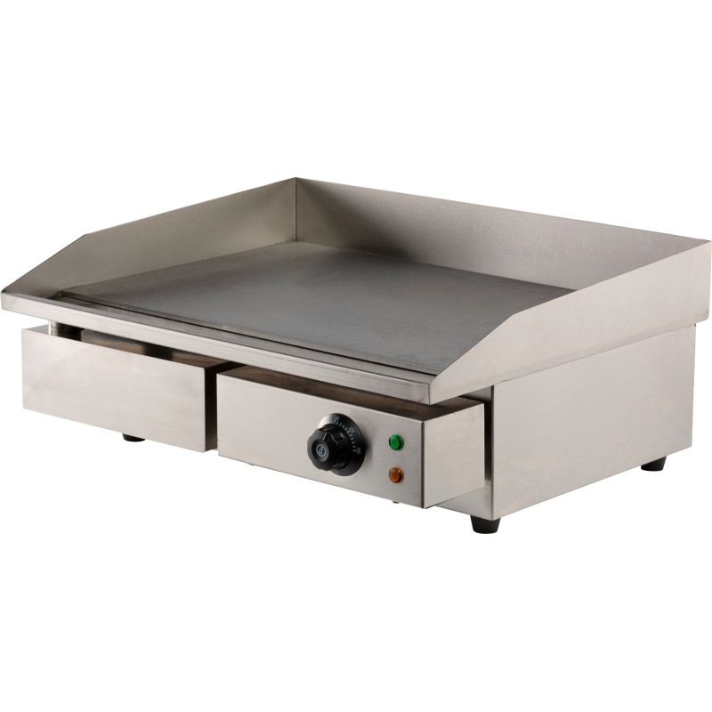 Plancha Electrique Lisse 55 cm Combisteel - Acier Inoxydable & Puissante Plancha Electrique Lisse 55 cm Combisteel - Acier Inoxydable & Puissante