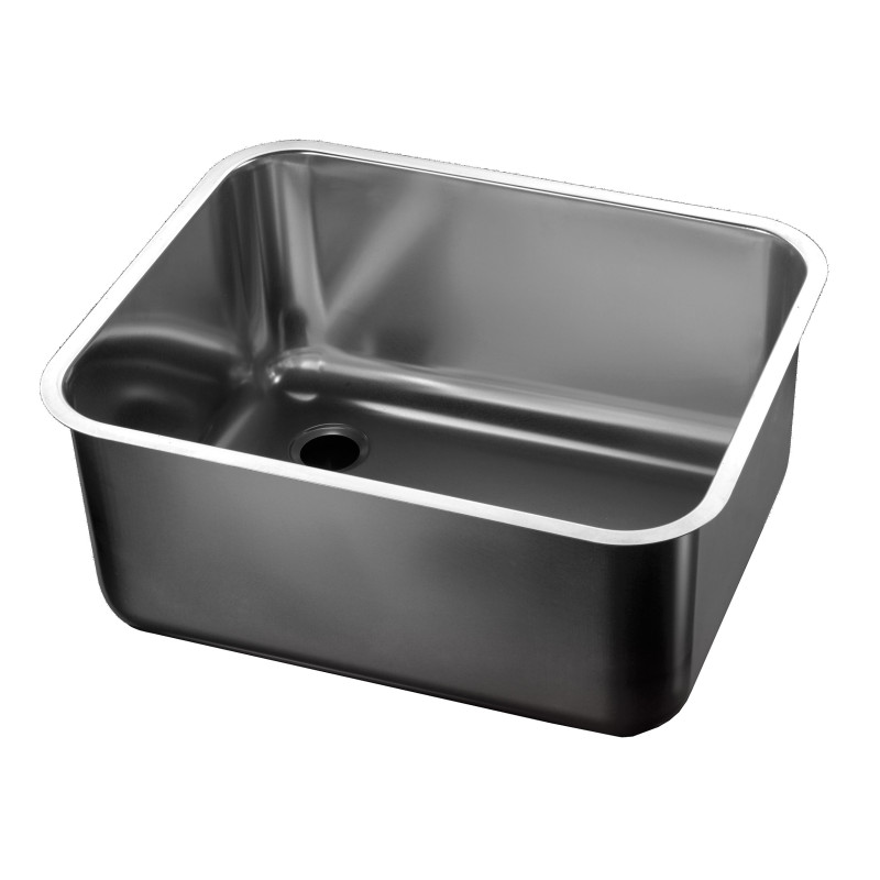 Évier Rectangulaire Inox 500x400mm CombiSteel - Cuisine Pro Évier Rectangulaire Inox 500x400mm CombiSteel - Cuisine Pro