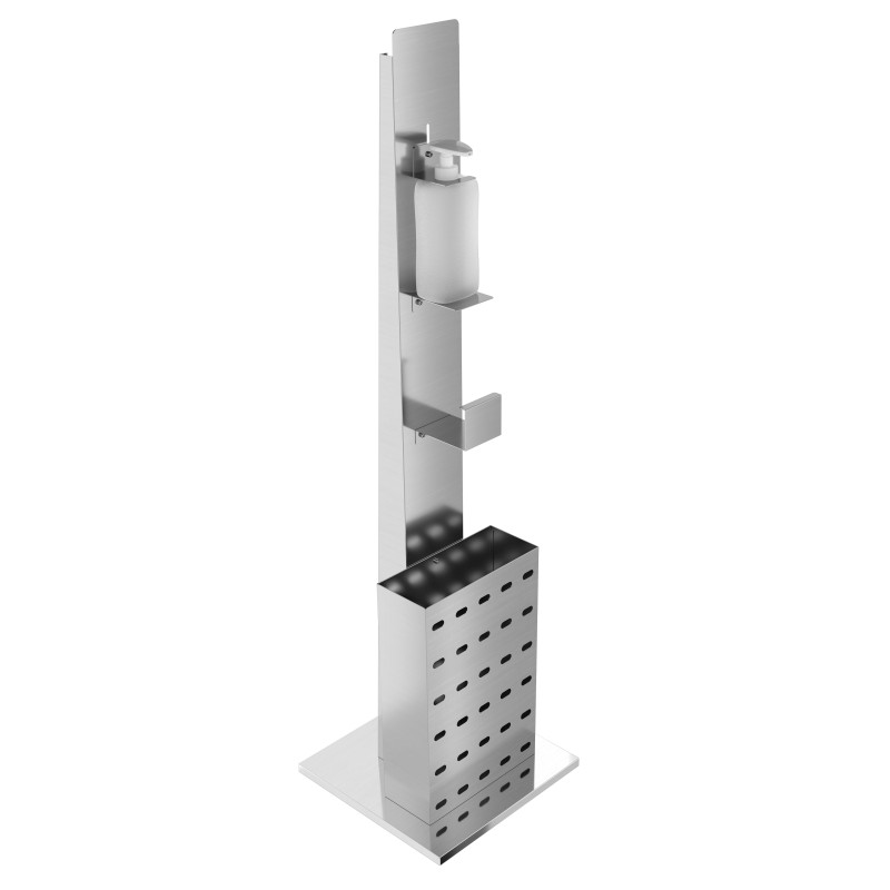 Disinfection Station and CombiSteel Dispenser - Professional Hygiene Disinfection Station and CombiSteel Dispenser - Professional Hygiene