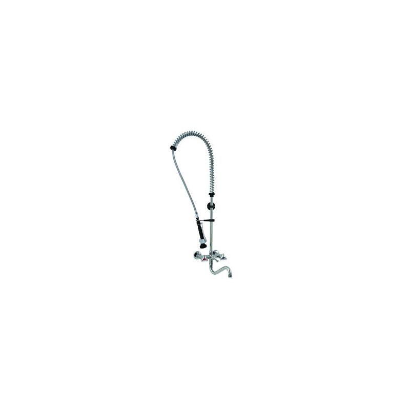 Bi-Hole Wall-Mounted Dish Shower - CombiSteel Quality! Bi-Hole Wall-Mounted Dish Shower - CombiSteel Quality!