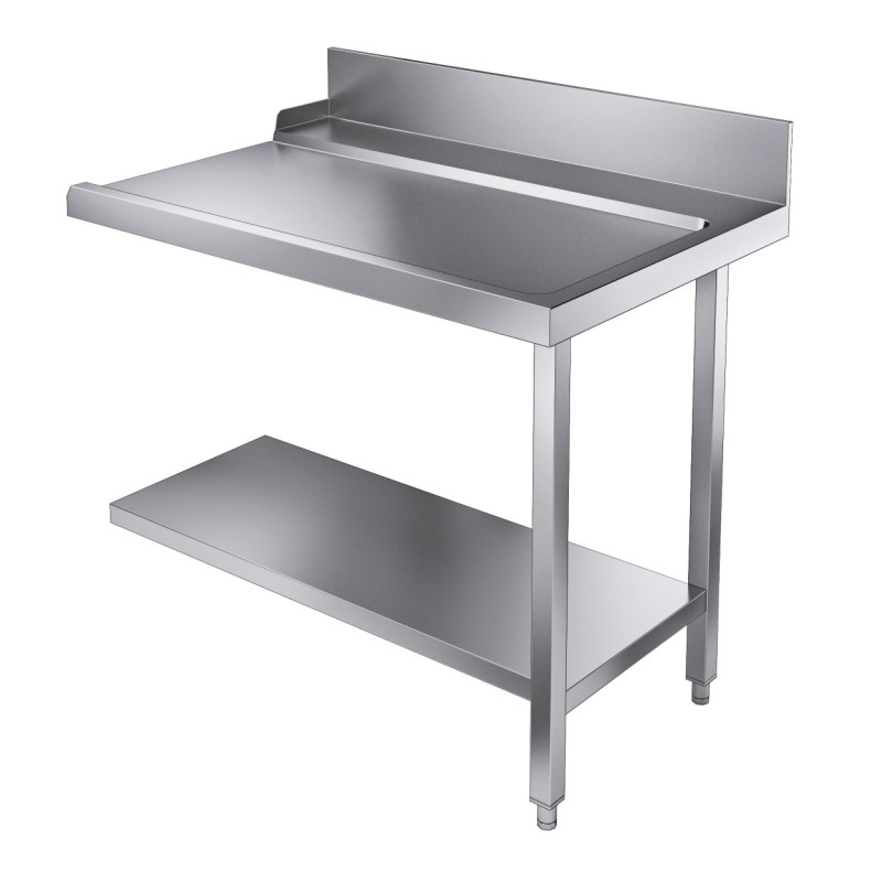 Table de Chargement avec Etagère Droite - CombiSteel Table de Chargement avec Etagère Droite - CombiSteel