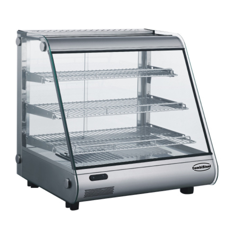Heated Display Case 130L Combisteel | Professional heat retention Heated Display Case 130L Combisteel | Professional heat retention