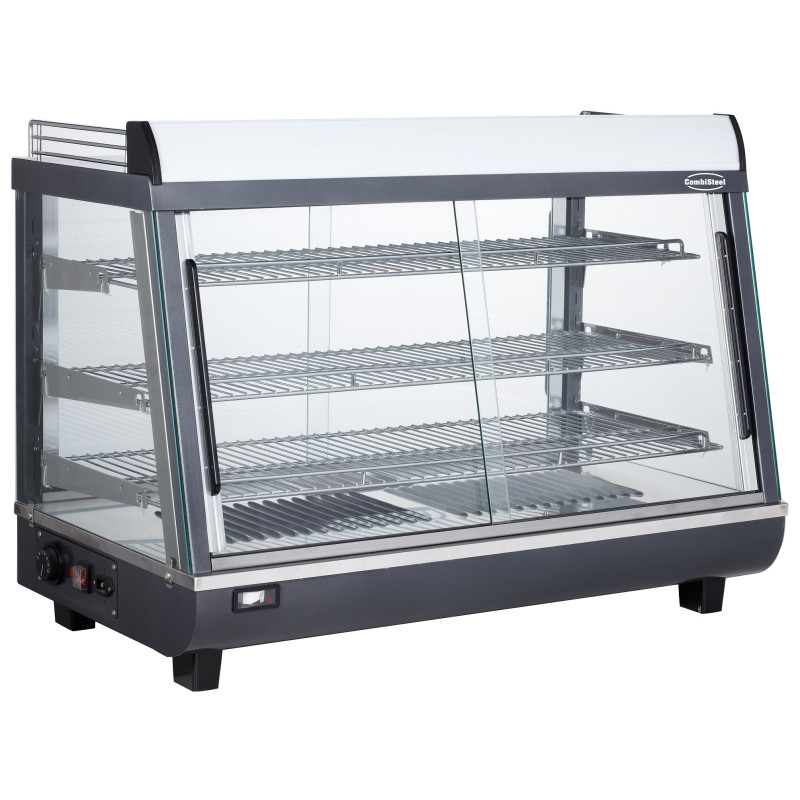 Heated Display Case CombiSteel - 136L | Keeps warm & effective presentation Heated Display Case CombiSteel - 136L | Keeps warm & effective presentation