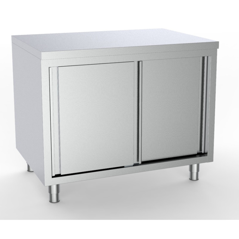 Edelstahlmöbel Niedrig 2 Türen 2000 x 600 mm CombiSteel: Professionelle Lagerung Edelstahlmöbel Niedrig 2 Türen 2000 x 600 mm CombiSteel: Professionelle Lagerung